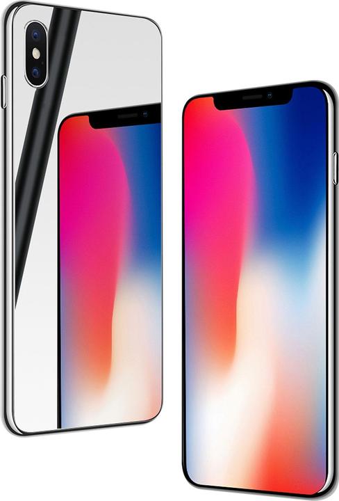 Actual product image Nalia Mirror tempered glass cover (Apple iPhone X, Apple iPhone XS)