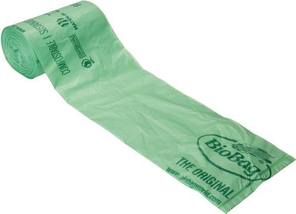 Actual product image Biobag International Compostable BioBag poser 60 ltr. 55x102 cm - 20 pcs. pr./rulle (20 x, 60 l)