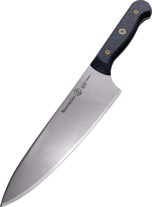 Immagine prodotto Messermeister Coltello da chef Custom 20 cm, nero/argento (20 cm)