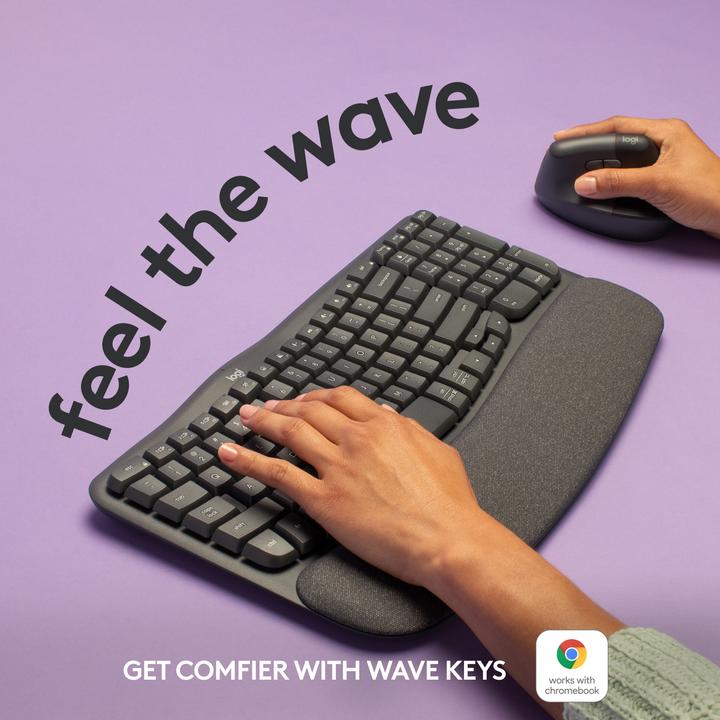 Produktbild Logitech Wave Keys for Business (CH, Kabellos)