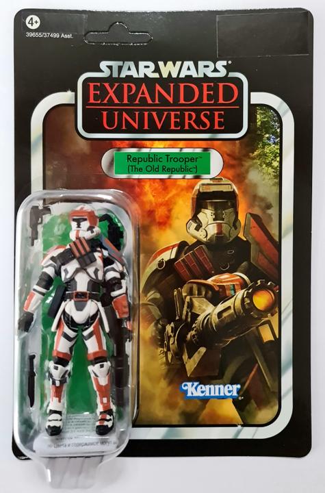 Produktbild Hasbro Star Wars Expanded Universe Vintage Collection 2012 Republic Trooper (The Old Republic) Actionfigur