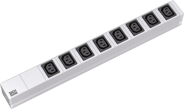 Bachmann 19" power strip 8x IEC320 C13 sockets
