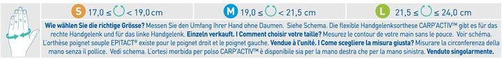 Immagine prodotto Epitact La Carpa è Flessibile A Sinistra (S)
