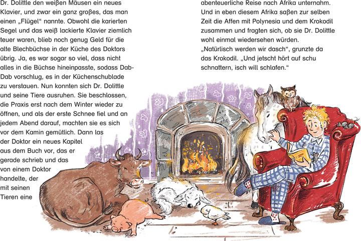 Actual product image Lofting:Doktor Dolittle und seine Tiere (Hugh Lofting, Christian Loeffelbein, Marén Gröschel, German)