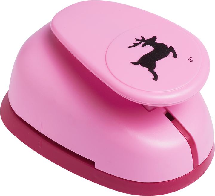 Actual product image Efco Motif punch "Reindeer", 72 x 54 mm