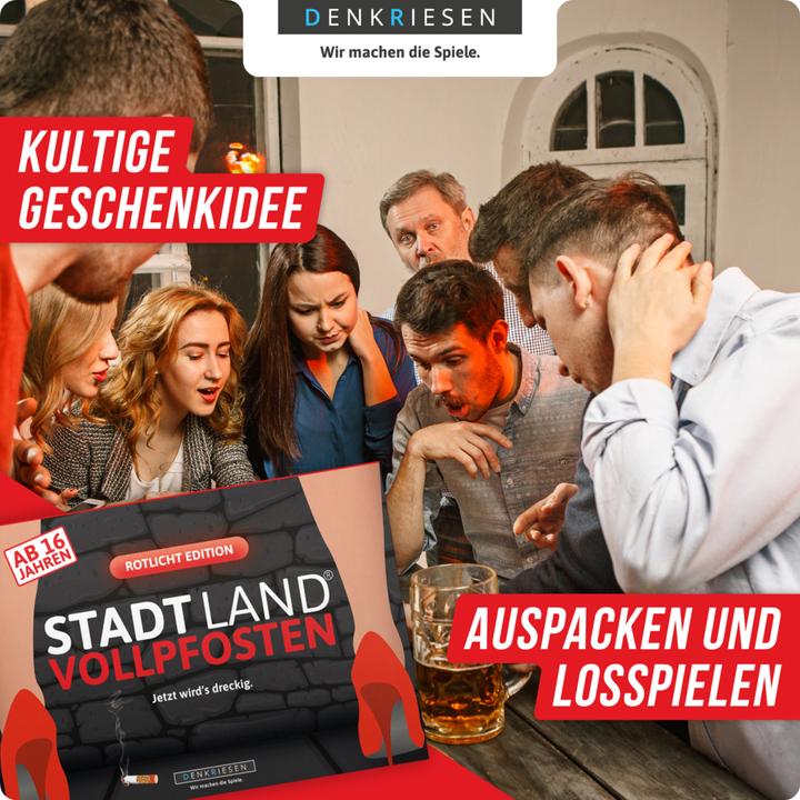 Image du produit Denkriesen Stadt Land Vollpfosten - Maintenant ça devient sale (Allemand)