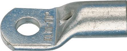 Actual product image Klauke Tubular cable lug with inspection hole, 6 mm, M6, 1R6MS