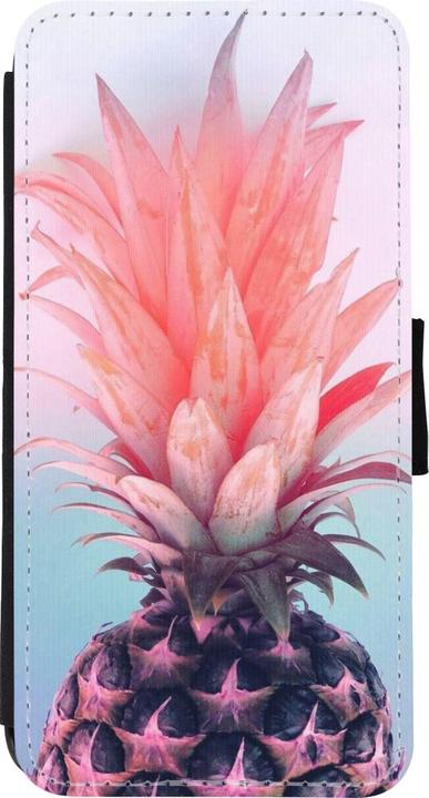 Image du produit PhoneLook Coque Wallet noir Purple Pink Pineapple (Apple iPhone XR)