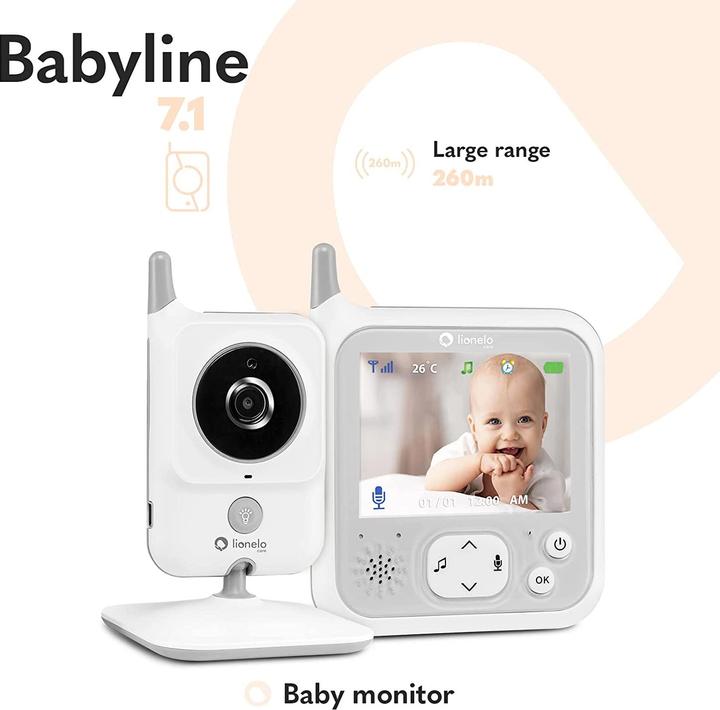 Image du produit Lionelo Babyline (Vidéo et audio, 260 m)