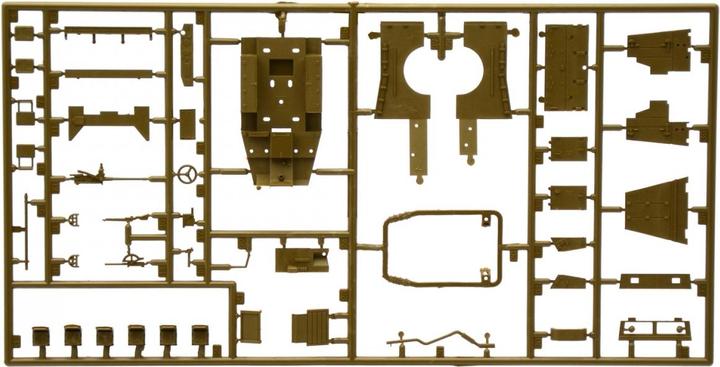 Actual product image 1:72 US M3A1 Scout Tank
