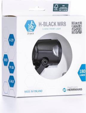 Actual product image Herrmans H-Black MR8 E (180 lm)