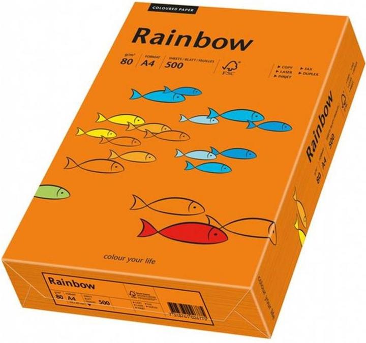 Actual product image Rainbow Copy paper coloured A4 (80 g/m², 500 x, A4)