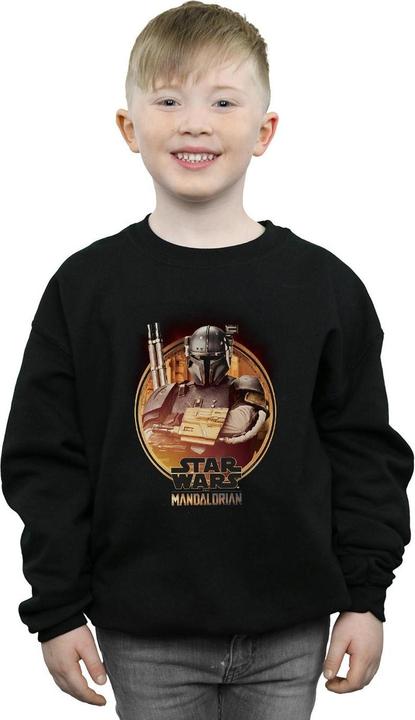 Immagine prodotto Star Wars The Mandalorian Paz Vizsla Framed Felpa Ragazzi (140, 146)
