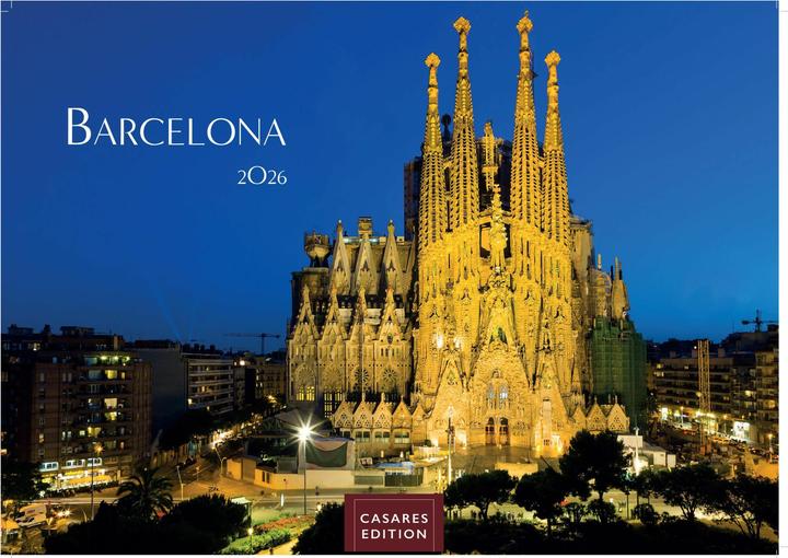 Produktbild Barcelona 2026 L 35x50cm (35 x 50 cm, Deutsch)