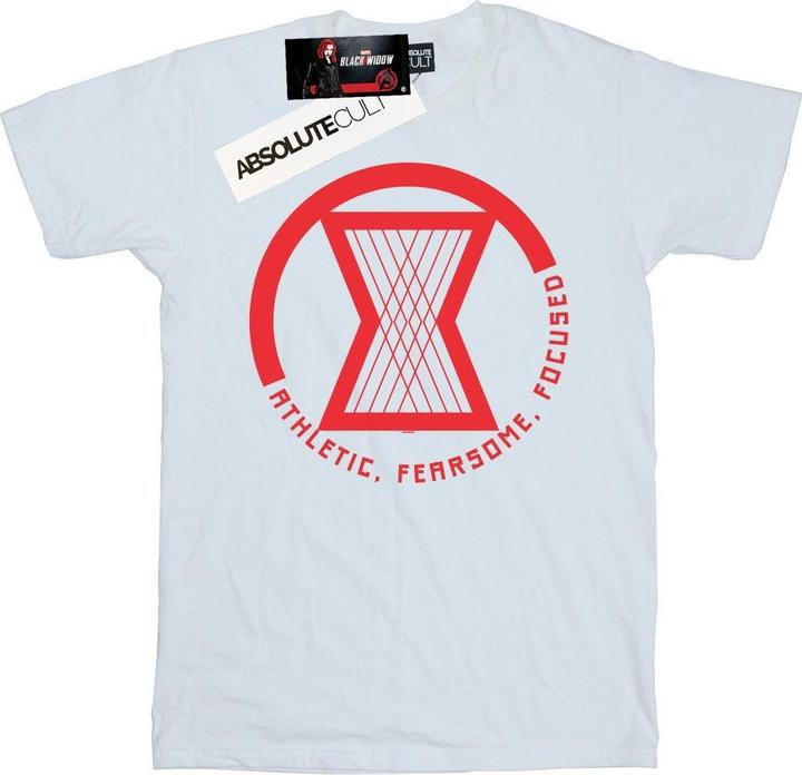Black Widow Film Athletic Logo TShirt