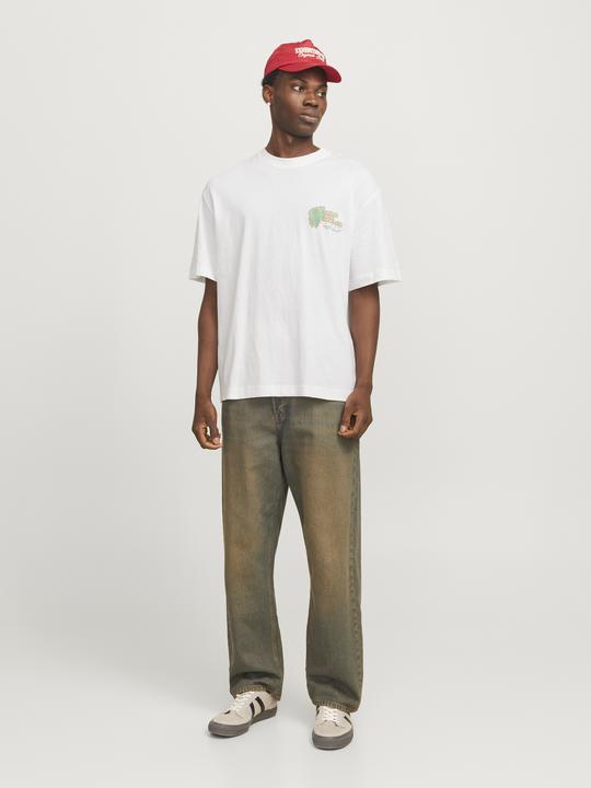 Actual product image Jack & Jones Printed round neck T-shirt T-shirt (XL)