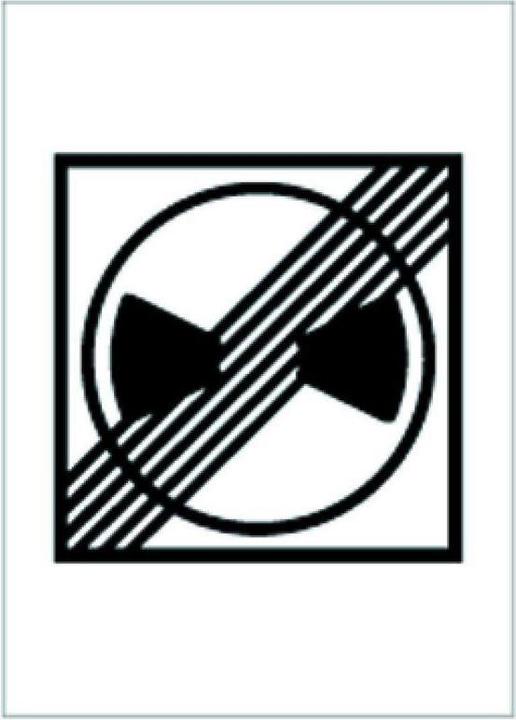 Immagine prodotto BRW Quadro di segnalazione Fine del parcheggio con disco orario 4.19