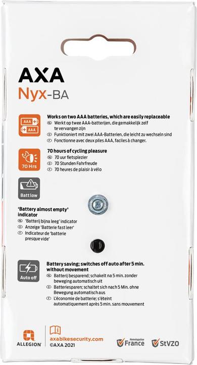 Immagine prodotto AXA Nyx auto (400 lm)