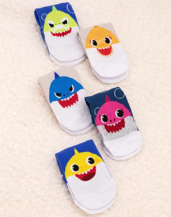 Actual product image Pinkfong Chaussettes pour enfants (paquet de 5) (5-pack, 23 - 26)