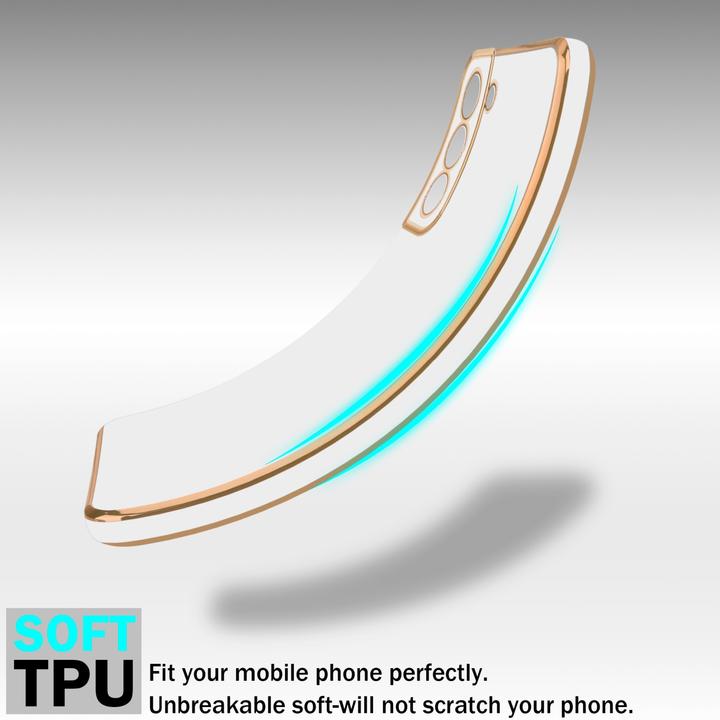 Produktbild Cadorabo Hülle für Samsung Galaxy S21 PLUS im TPU mit Kameraschutz LM130 Style (Samsung Galaxy S21+)