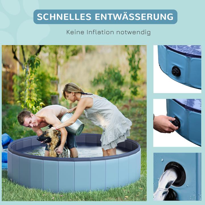 Immagine prodotto PawHut Bagno per cani (Piscina per cani)