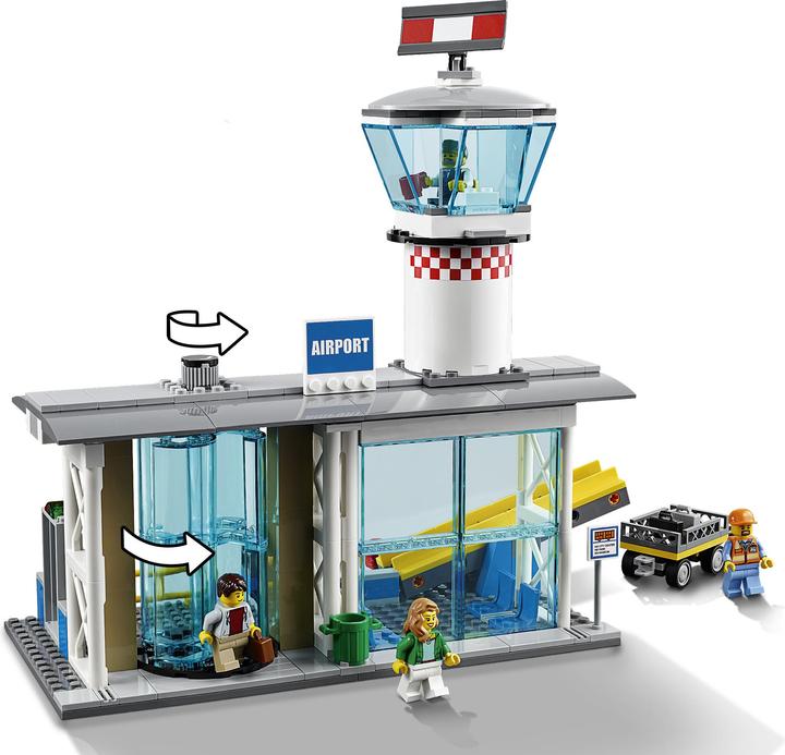 Produktbild LEGO Flughafen-Abfertigungshalle (60104, LEGO City)