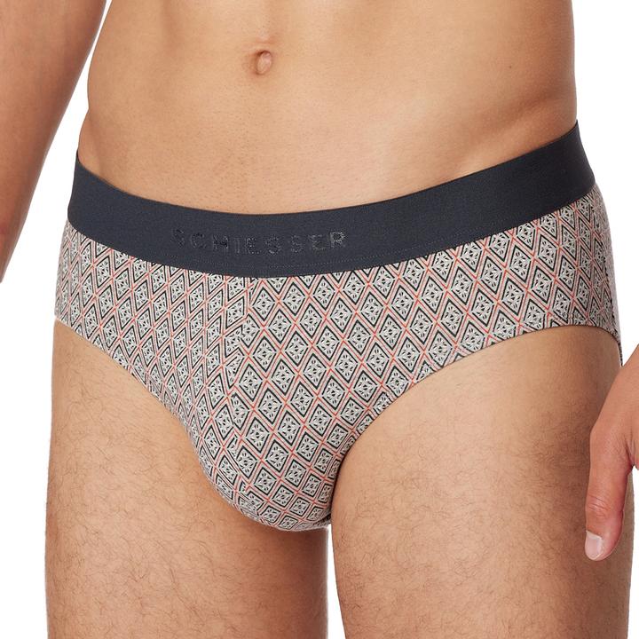 Produktbild Schiesser 3er Pack 95/5 Organic Cotton Rio Slip / Unterhose (5, M, 3er Pack)