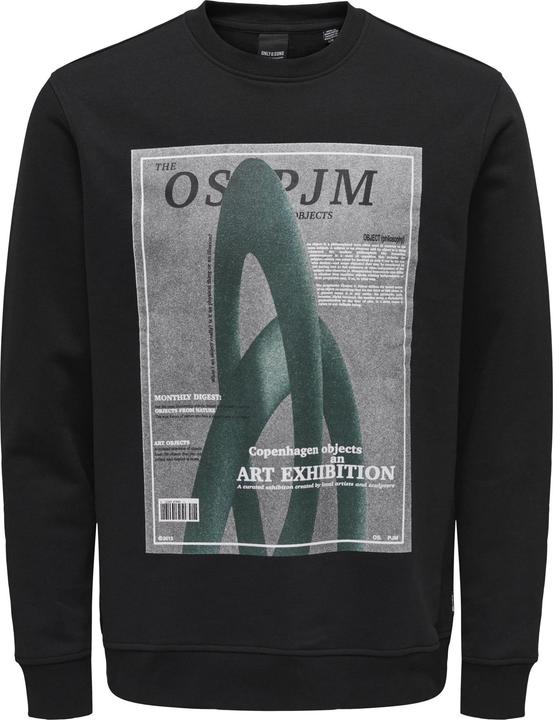 Only & Sons Print Sweatshirt