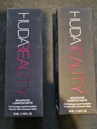 Image du produit Huda Beauty Fond de teint matifiant #FauxFiltre (Luminous Matte Foundation) 35 ml - Teinte : 300N Latte (300N Latte)