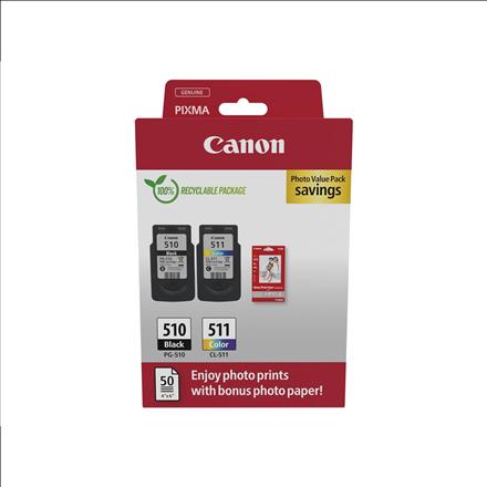 Immagine prodotto Canon PG-510/CL-511 Cartuccia d'inchiostro PVP (M, FC, C, Y)