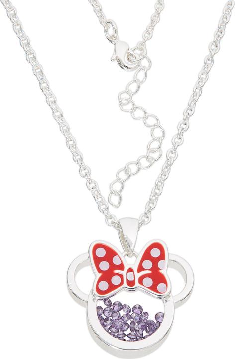 Immagine prodotto NoName MINNIE - Collier Anniversaire en Laiton Plaqué Argent - Février (Argento)