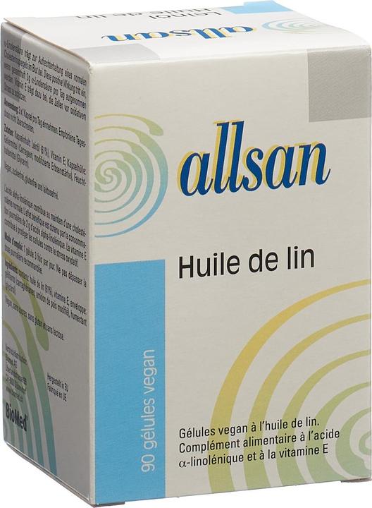 Immagine prodotto Allsan Olio di lino (1 Pezzo/i, Pillole, 140 g)