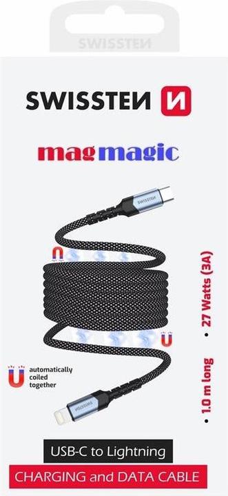 Produktbild Swissten USB-C – Lightning (1 m, USB 3.2 Gen 1)