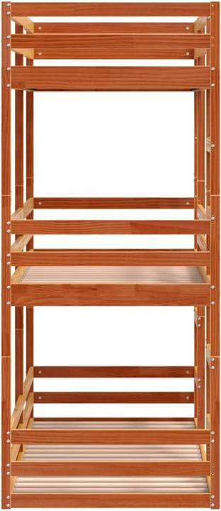 Produktbild VidaXL Dreifach-Etagenbett (90 x 190 cm)