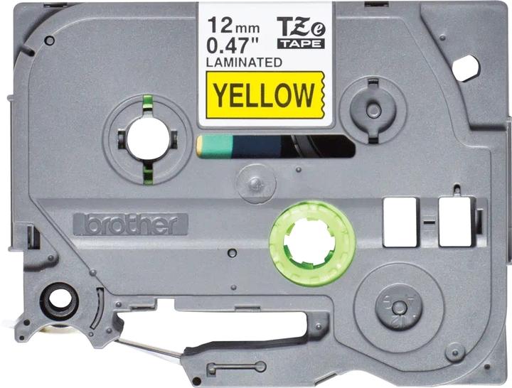 Actual product image Brother TZE-631S LAMINATED TAPE 12 MM (1.20 cm, Yellow)
