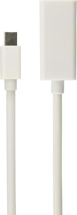 Actual product image Gembird A-MDPM-HDMIF-02-W Mini DisplayPort White Cable interface/adapter (Mini DP, HDMI, 4.50 cm)