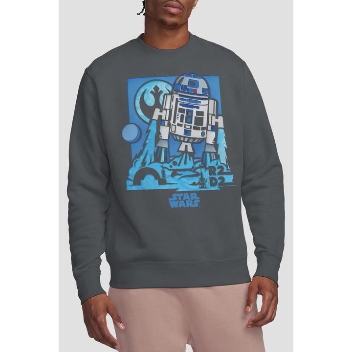 Immagine prodotto Star Wars Papercut Felpa R2-D2 Adulto Unisex (L)