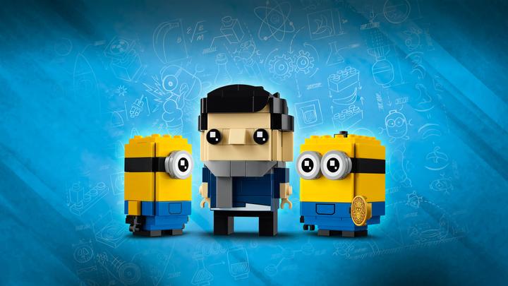 Produktbild LEGO Gru, Stuart & Otto (40420, LEGO Brickheadz)
