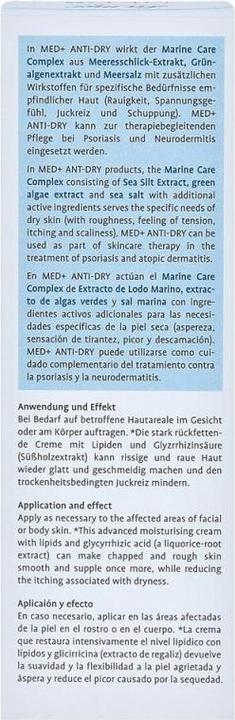 Image du produit La Mer Med+ Anti-Dry Lipidcreme ohne Parfum (50 ml)