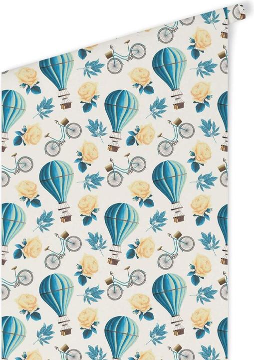 Image du produit Trenddeko Ballon à air chaud vintage - bleu (528 x 48 cm)
