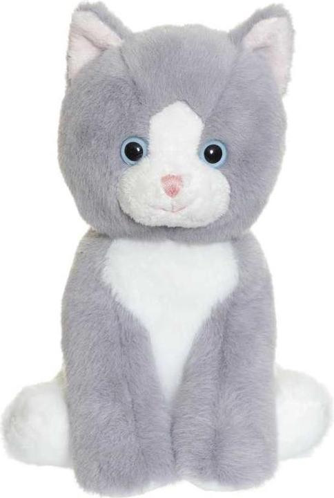 Image du produit Teddykompaniet Chat en peluche gris 18 cm
