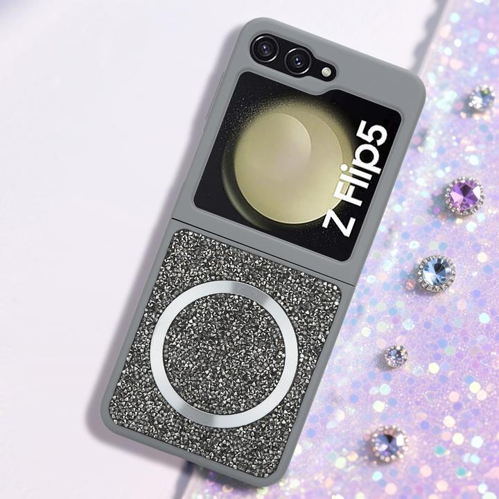 Image du produit Cadorabo Coque pour Samsung Galaxy Z FLIP 5 Paillettes Scintillant Design (Samsung Galaxy Z Flip 5G)