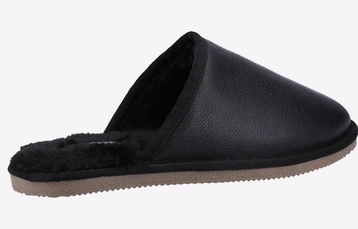 Actual product image Hush Puppies Mens Coady Leather Slippers (44)