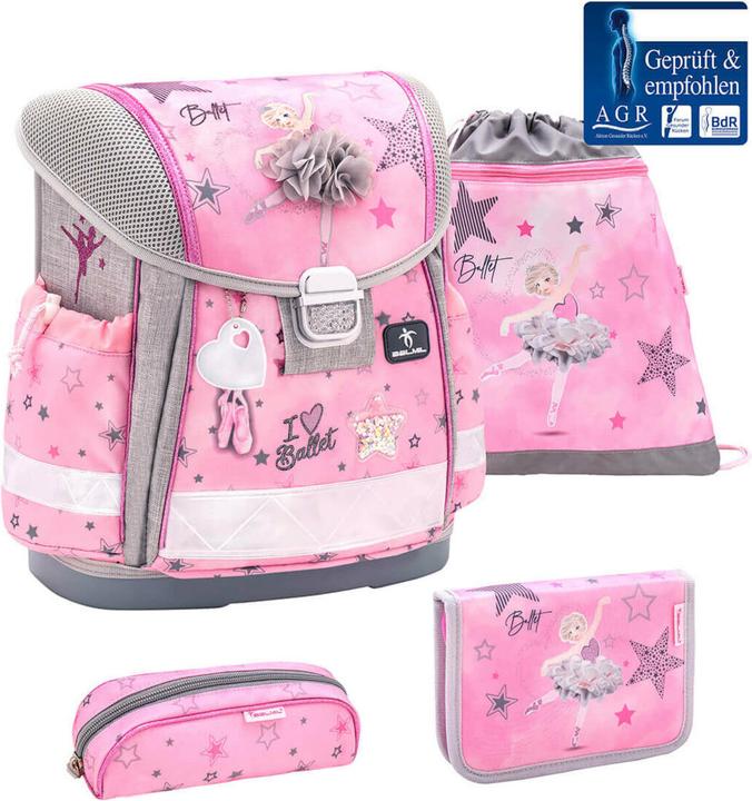 Produktbild Belmil CLASSY Schulrucksack 4-teiliges-Set Ballet Light (19 l)