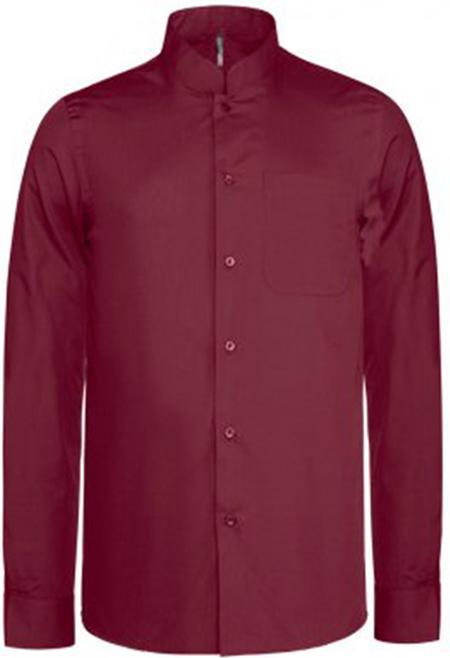 Image du produit Kariban Chemise à col montant manches longues (XL)