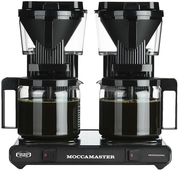 Moccamaster Double Coffee Maker Glass KBG744 Black (EU plug)