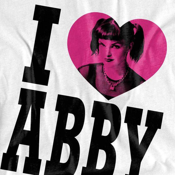 Actual product image Ncis Unisex Adult I Heart Abby T-Shirt (XXL)