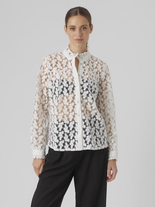 Actual product image Vero Moda VMCLEO L/S SHIRT WVN BTQ Shirt (XS)