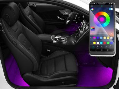 Actual product image Tracer RGB LED car lighting