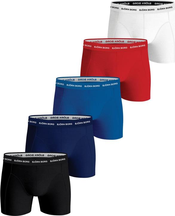 Actual product image Björn Borg Cotton Stretch Boxer 7er Pack - 65731 (S, pack of 7)